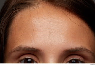  HD Face Skin Vanessa Angel eyebrow face forehead skin pores skin texture 0002.jpg